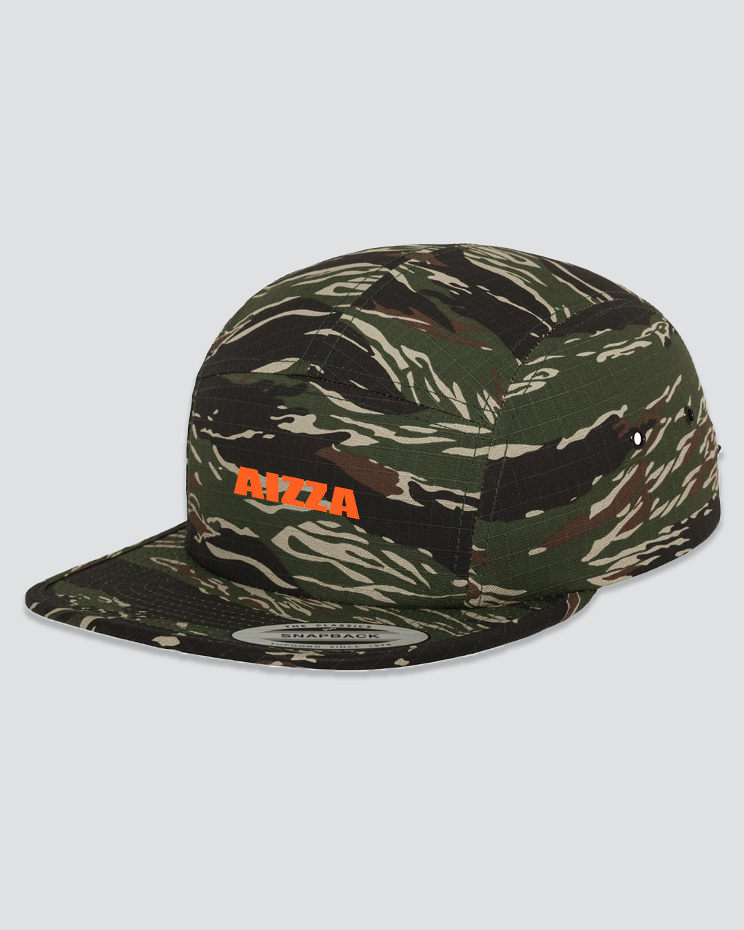 AIZZA Jockey Snapback – Camo neonorange