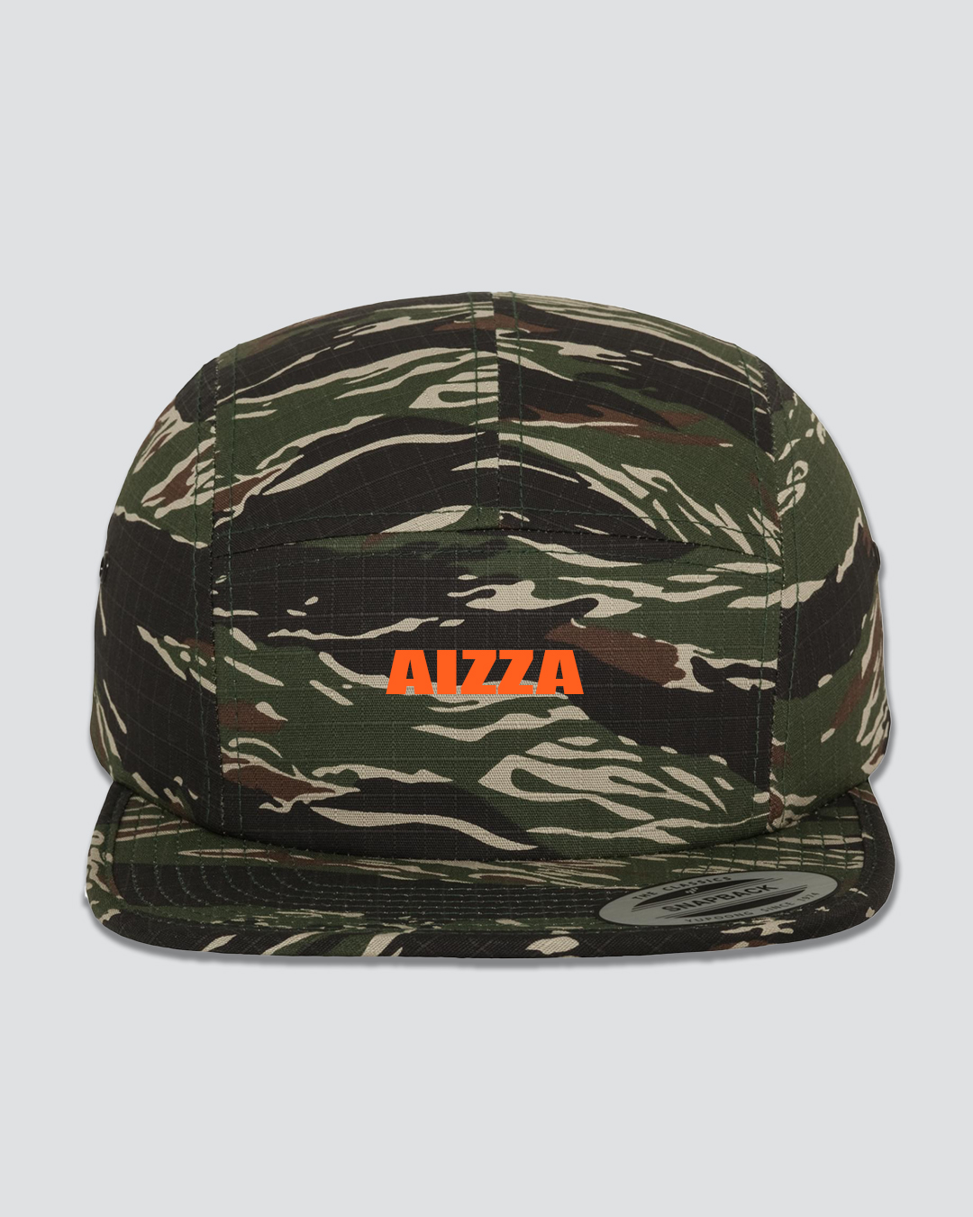 AIZZA Jockey Snapback – Camo neonorange