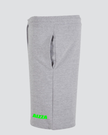 AIZZA Ultra heavy Sweatshort pants.grey.neongreen