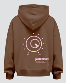 AIZZA_MPC/MAX_hoodie.cacao brown.Pink