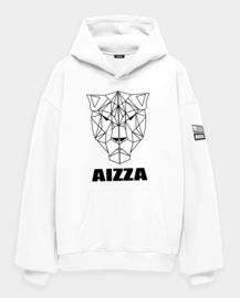 AIZZA_ Panthera.Hoodie white