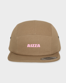 AIZZA Jockey Snapback – Khaki Pink