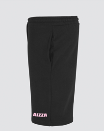 AIZZA Ultra heavy Sweatshort pants. black.pink