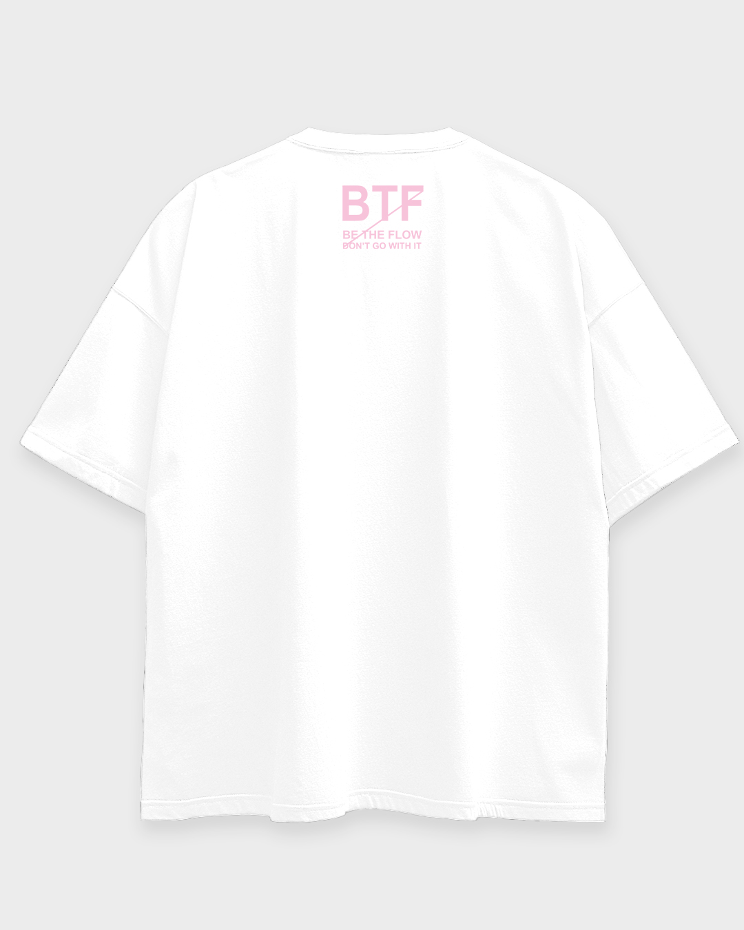 AIZZA_BTF.T-shirt white.Pink