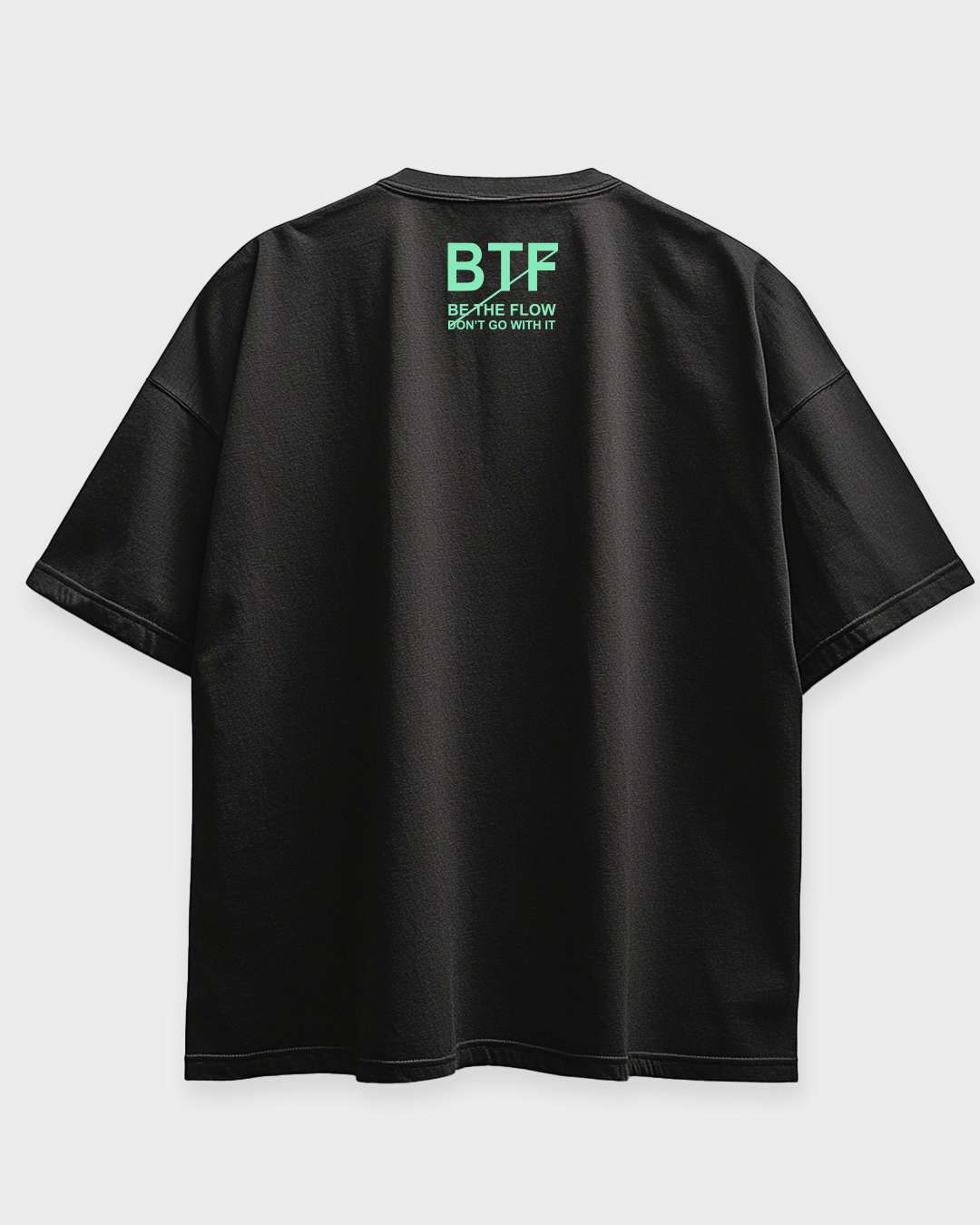AIZZA_BTF.T-shirt black.aqua