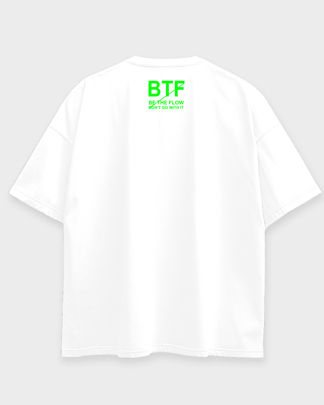 AIZZA_BTF.T-shirt white.neongreen