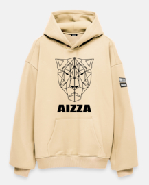 AIZZA_ Panthera.Hoodie onion beige