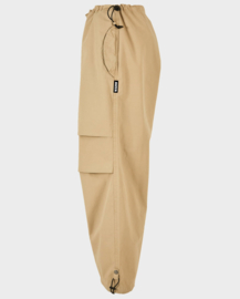 AIZZA Parachute Pants_Beige_Woman