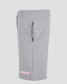 AIZZA Ultra heavy Sweatshort pants.grey.pink