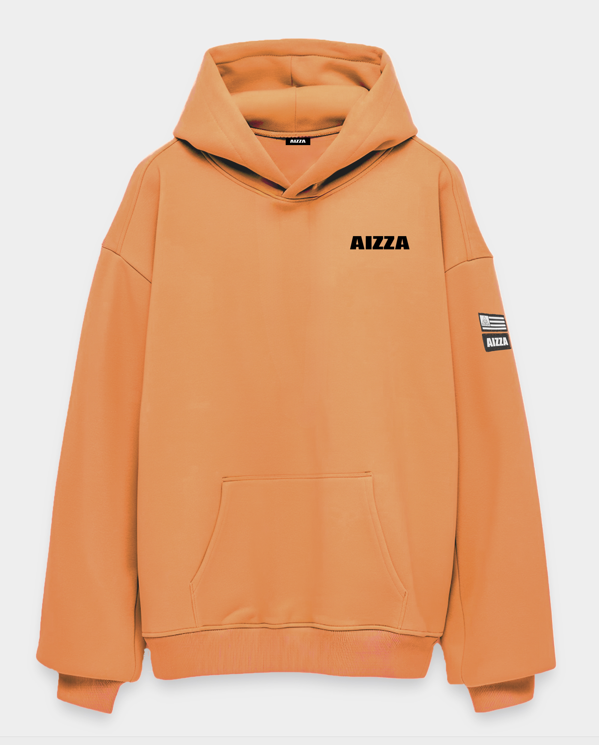 AZZIA_1.1S Hoodie nebula orange