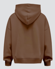 AIZZA_BTF.Hoodie cocoa brown.Pink