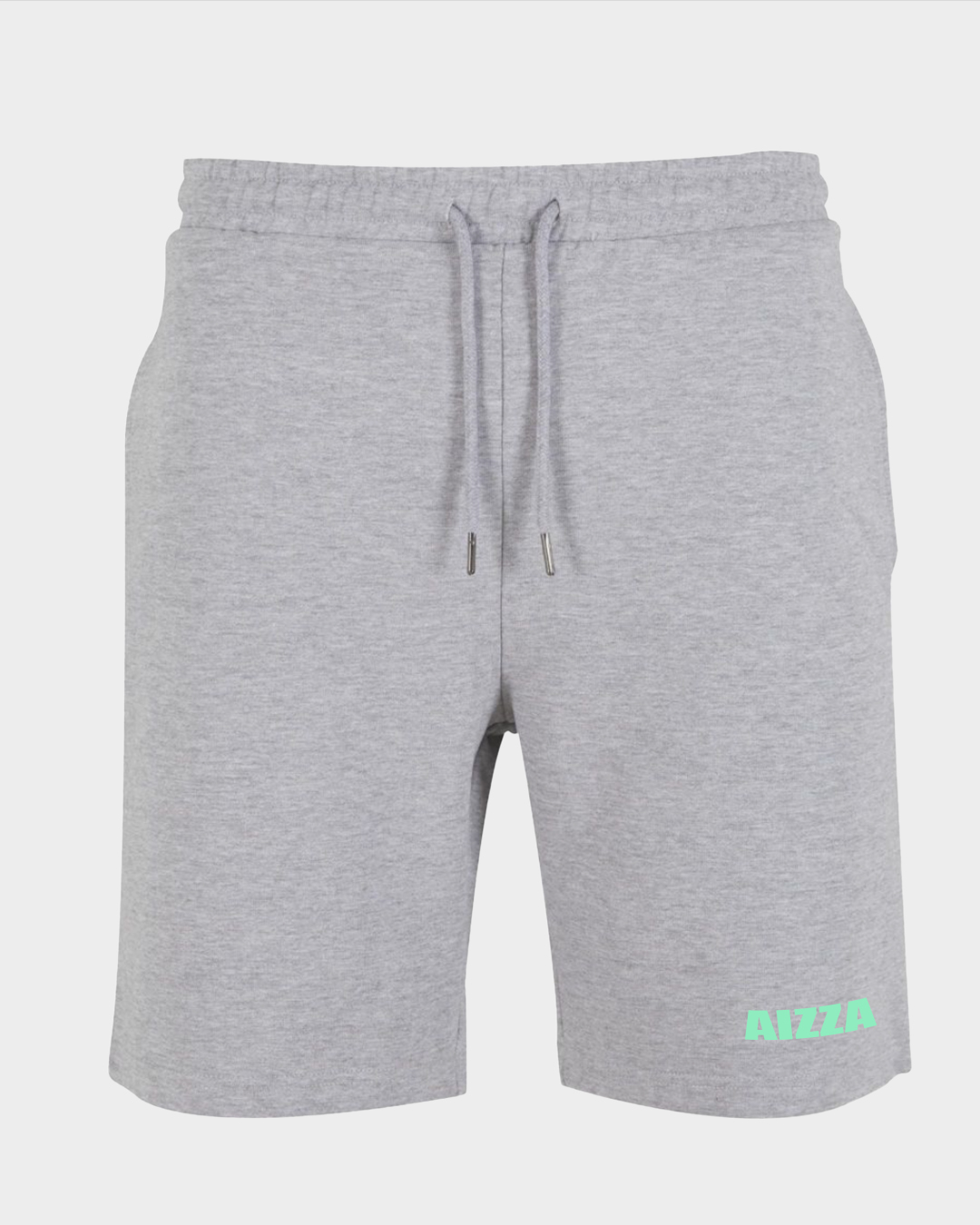 AIZZA Sweatshort pants.grey.aqua