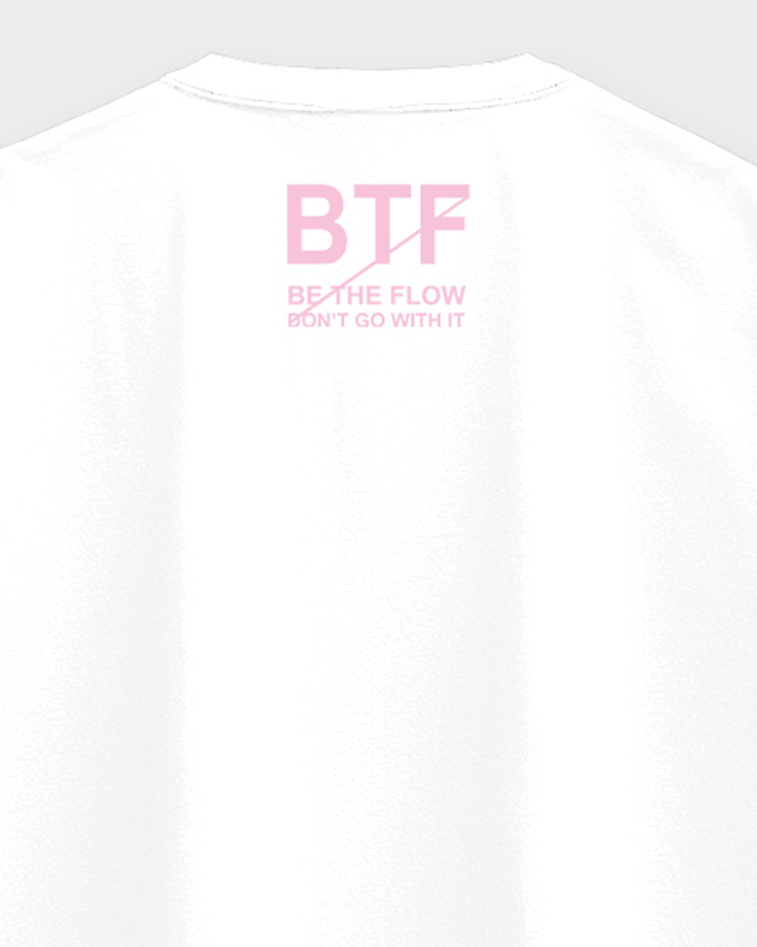 AIZZA_BTF.T-shirt white.Pink