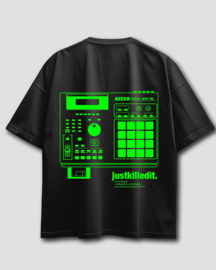 AIZZA_MPC.T-shirt black.neongreen