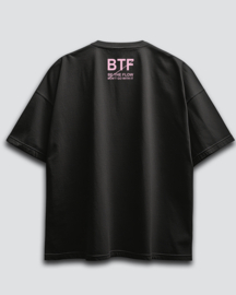 AIZZA_BTF.T-shirt black.Pink