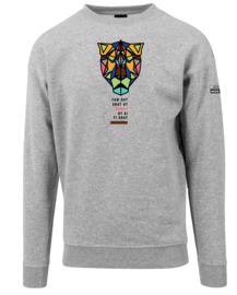 AIZZA- RETRO BIO BROWN VT2. SWEATER