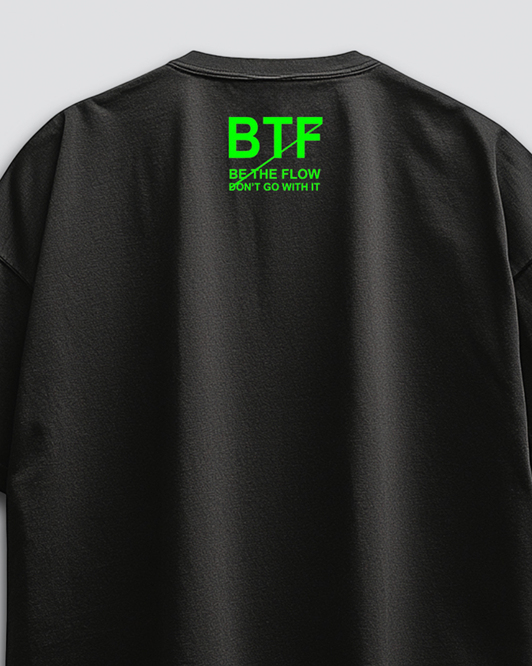 AIZZA_BTF.T-shirt black.neongreen
