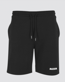 AIZZA Ultra heavy Sweatshort pants. black.white