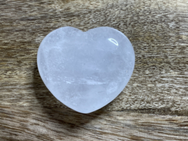 Bergkristal edelsteen hart 45mm
