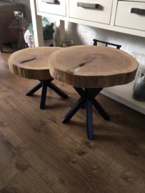 Ronde epoxy tafel