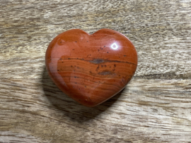 Jaspis Rood edelsteen hart 45mm