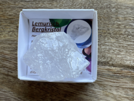 Lemurisch Kristal in doosje