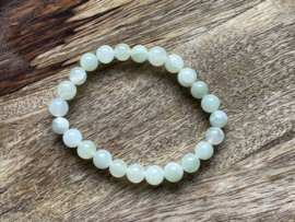 Jade Serpentijn Kralenarmband 8mm