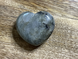 Labradoriet edelsteen hart 45mm
