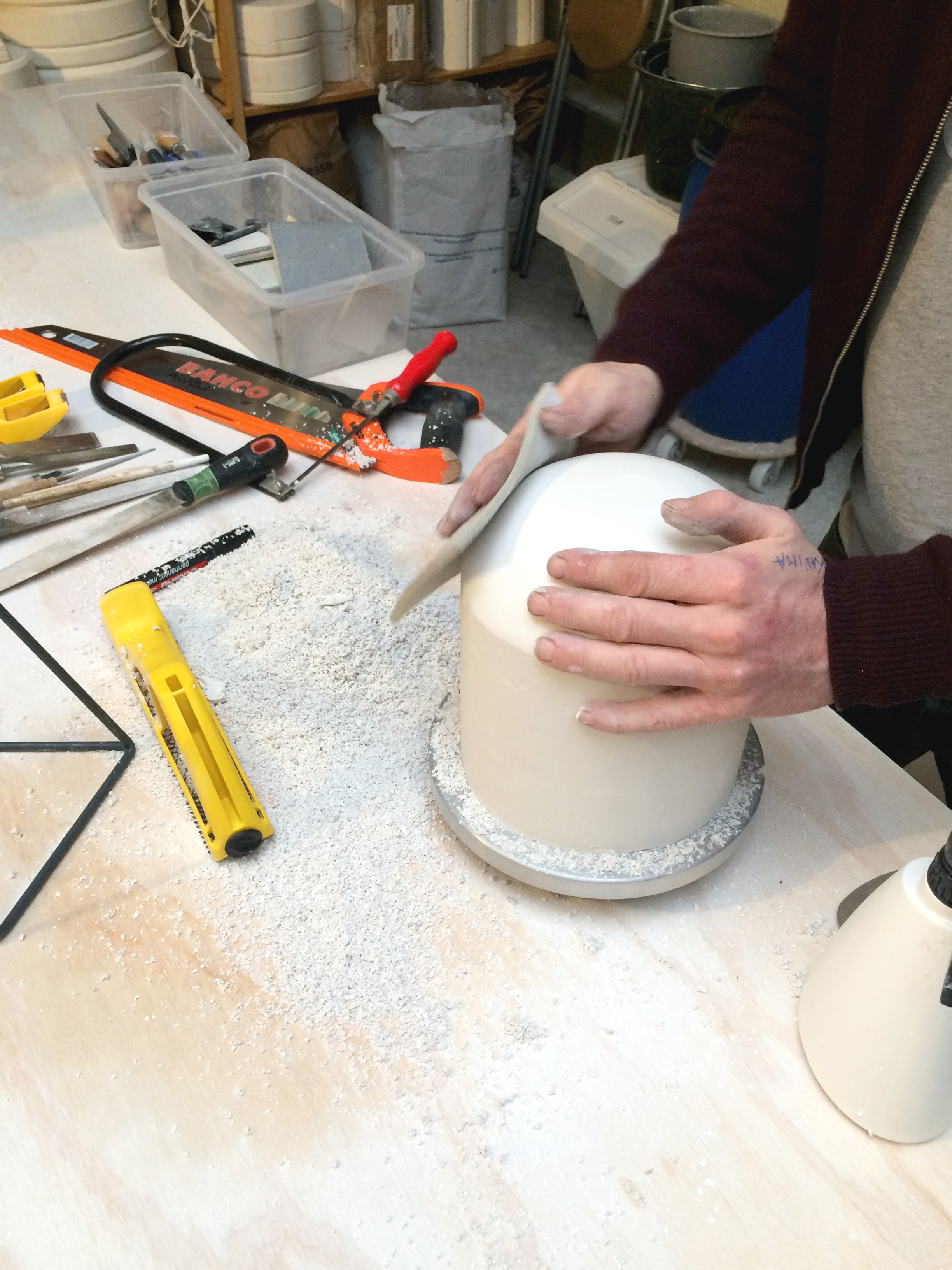 Porselein cursus - basis mal maken
