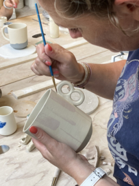 Porselein workshop - mokjes