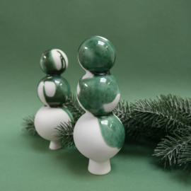 ALS GEGOTEN kerst piek, groen