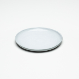 STUCCO pastry plate, white