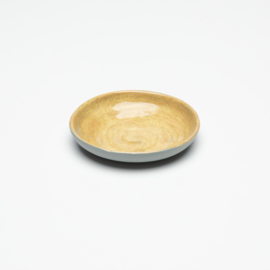 STUCCO mini saucer, yellow