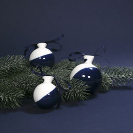 ALS GEGOTEN kerstbal, blauw