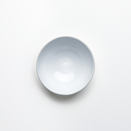 STUCCO dessert bowl, white