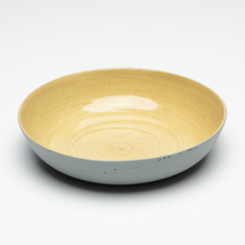 STUCCO lunch bowl, yellow