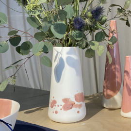 OPGEROLD carafe / vase, rutile pink