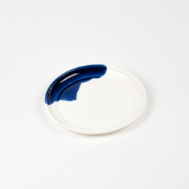 ALS GEGOTEN plates, cobalt blue