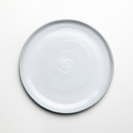 STUCCO lunch plate, white