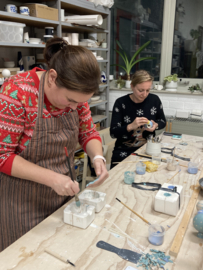 Porselein workshop - Kerst special