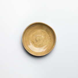 STUCCO mini saucer, yellow