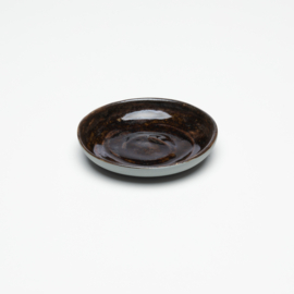 STUCCO mini saucer, brown