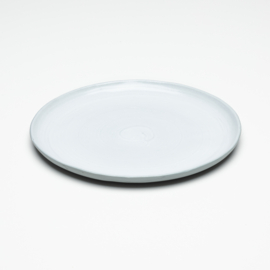 STUCCO lunch plate, white