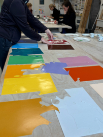Decoratie workshop - transfer papier