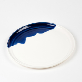 ALS GEGOTEN plates, cobalt blue