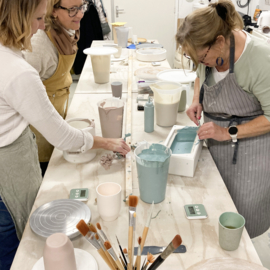 Porselein cursus - uitlooples