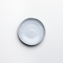 STUCCO mini saucer, white