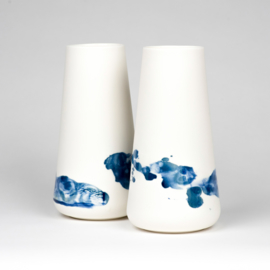 OPGEROLD carafe / vase, cobalt blue