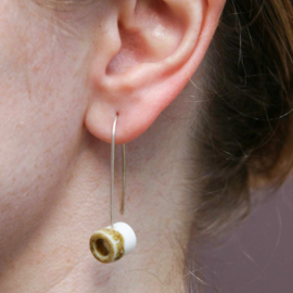 TUBE oorhangers, oker