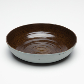 STUCCO lunch bowl, brown